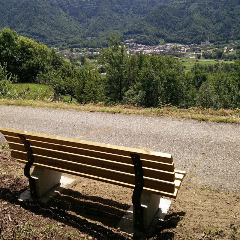 Nuove panchine per momenti di Relax